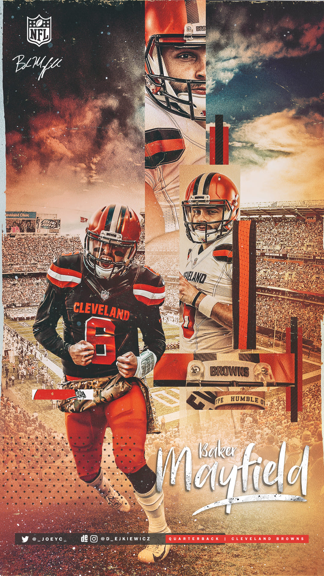 Download Cleveland Browns Teamwork Wallpaper