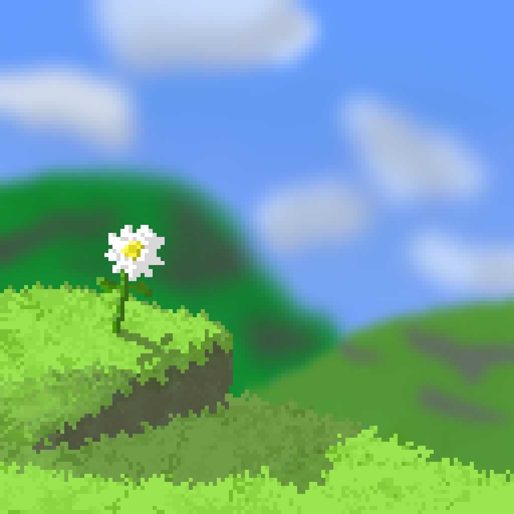 I recently got into pixel art and decided to do a background for my phone