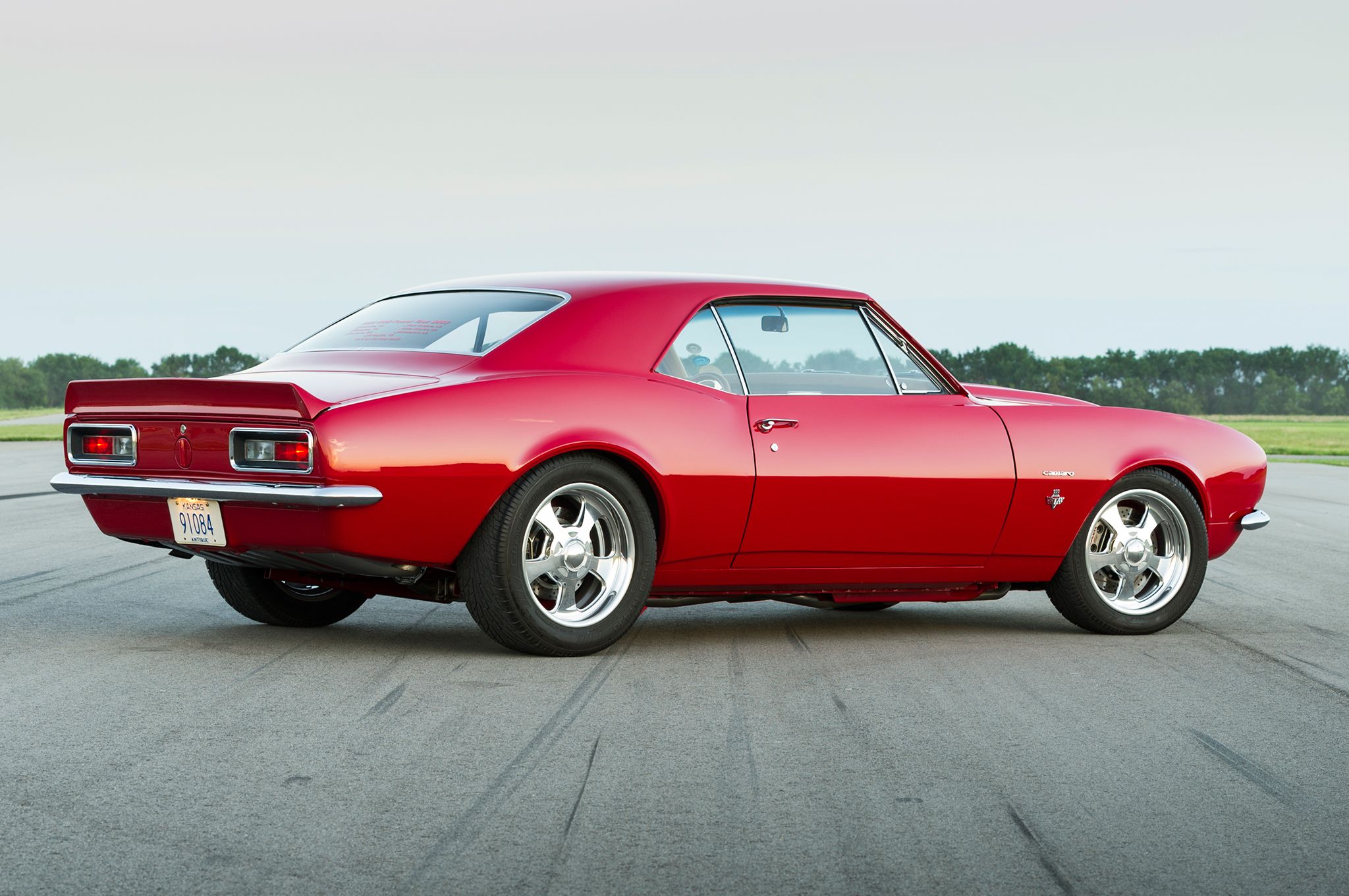 Red Chevrolet Camaro HD Wallpaper and Background