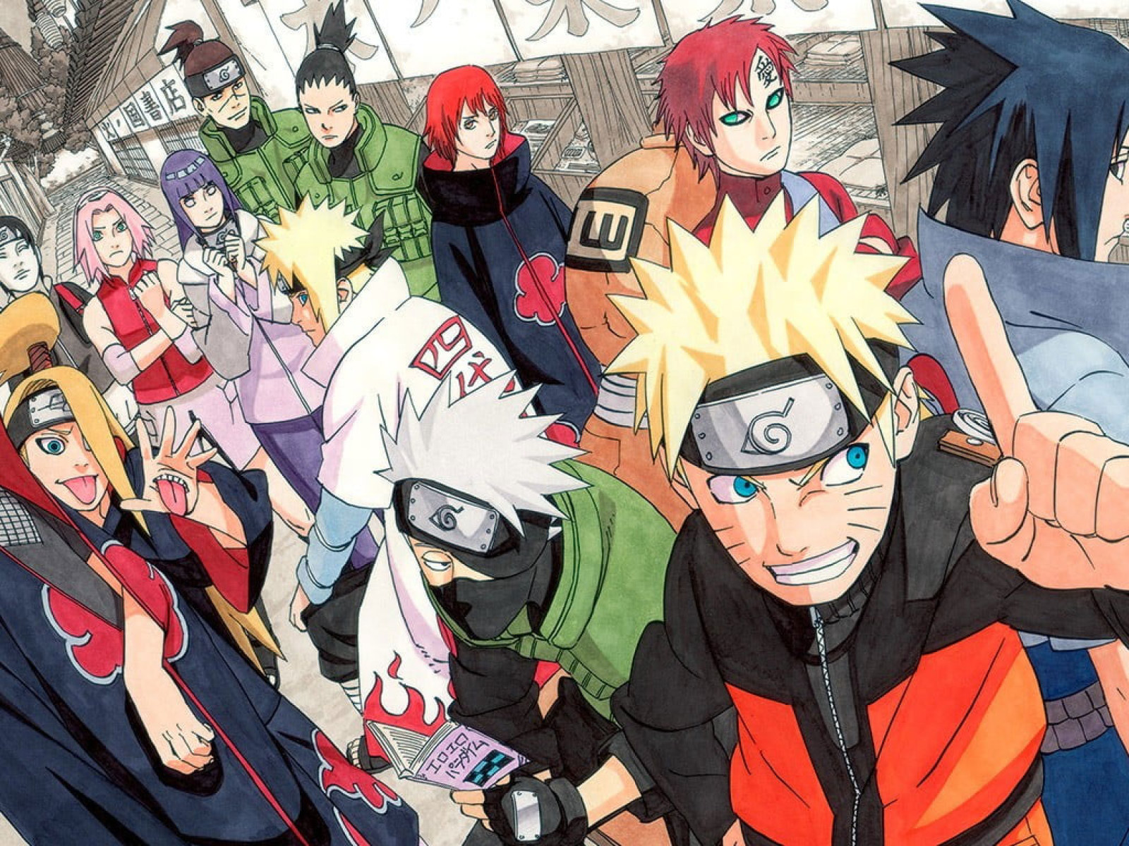 Wallpaper Naruto Illustration, Manga, Naruto Shippuuden • Wallpaper For You