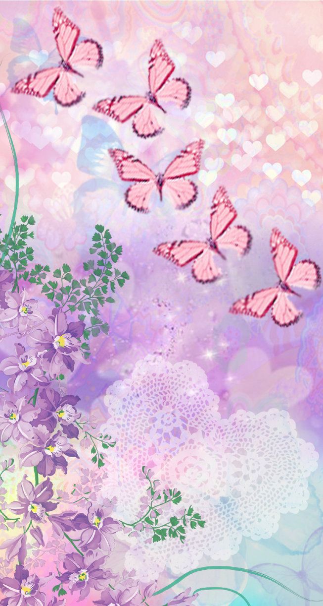 Butterfly Garden. Butterfly wallpaper iphone, Butterfly wallpaper background, Butterfly wallpaper