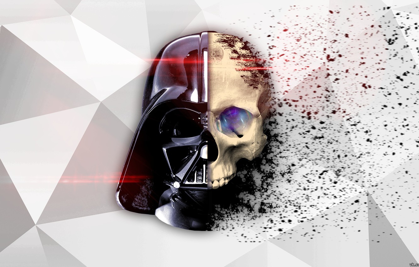 Wallpaper Skull, Star Wars, Movie, Darth Vader, Abstraction, Star Wars, Sith, Sake, Darth Vader, sith, The Death Star, Death Star, Darth Vader helmet, Darth Vader Helmet image for desktop, section фильмы