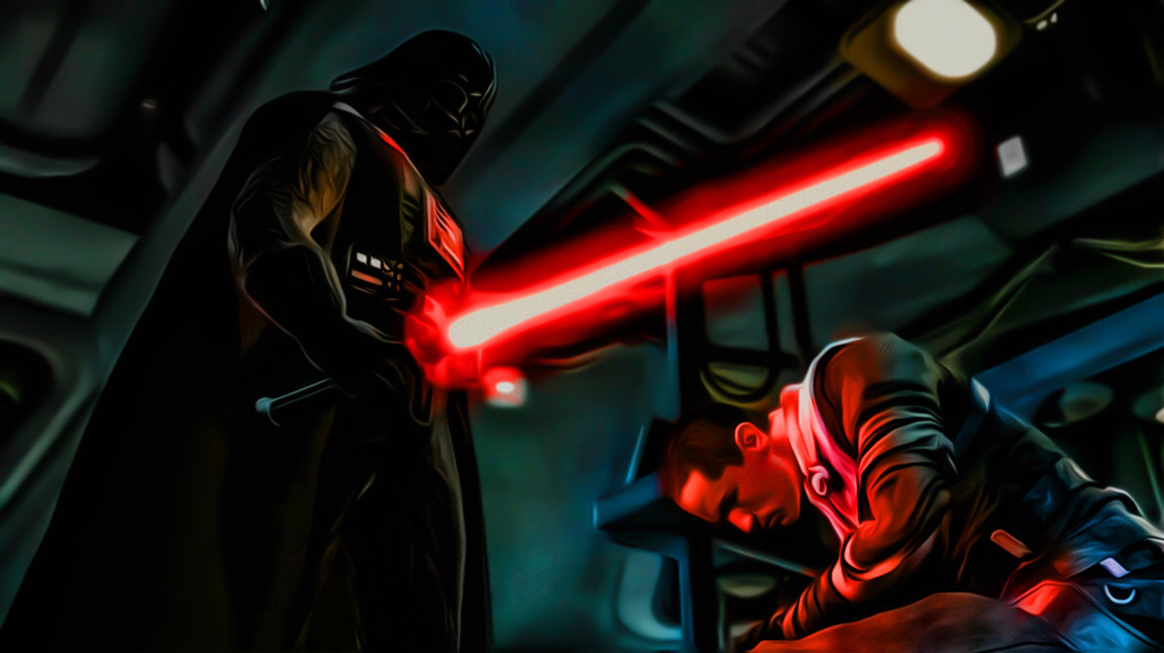 Darth Vader And Starkiller. Dark side star wars, Darth vader, Darth vader fan art