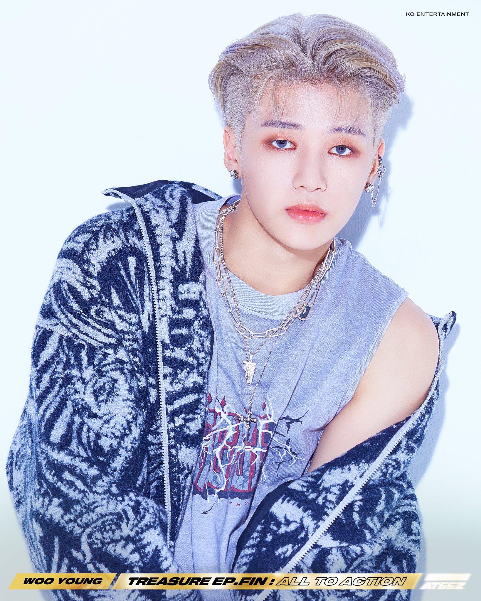 Wooyoung Ateez Wallpaper