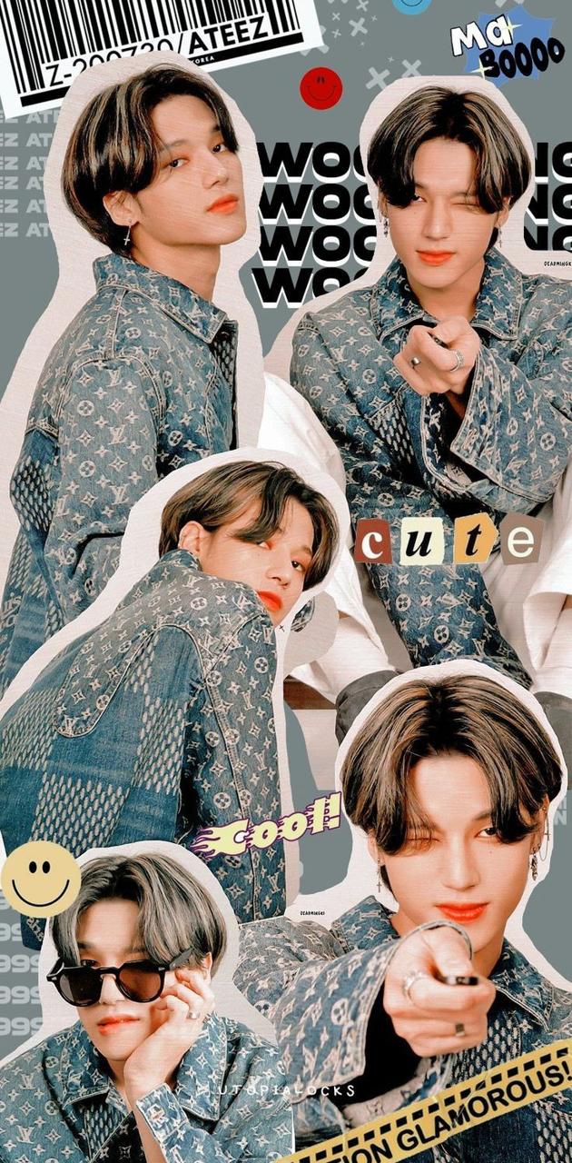 Ateez wooyoung wallpaper