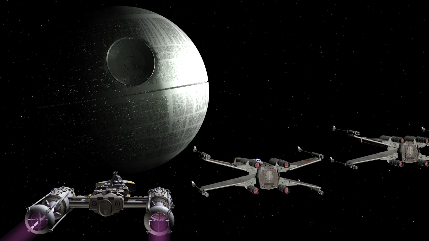 Free download Attack on the Death Star wallpaper ForWallpapercom [1366x768] for your Desktop, Mobile & Tablet. Explore Death Star Background. Death Star HD Wallpaper, Death Star Hangar Wallpaper
