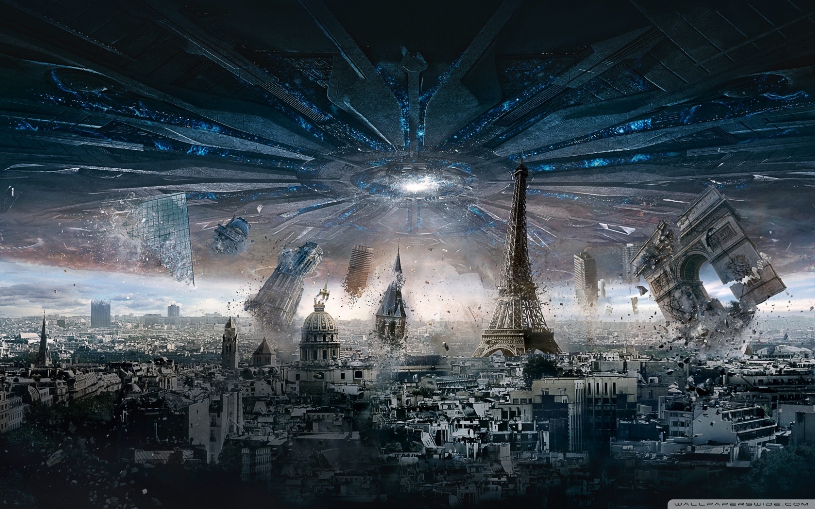 Independence Day Resurgence Paris Ultra HD Desktop Background Wallpaper for 4K UHD TV, Widescreen & UltraWide Desktop & Laptop, Tablet