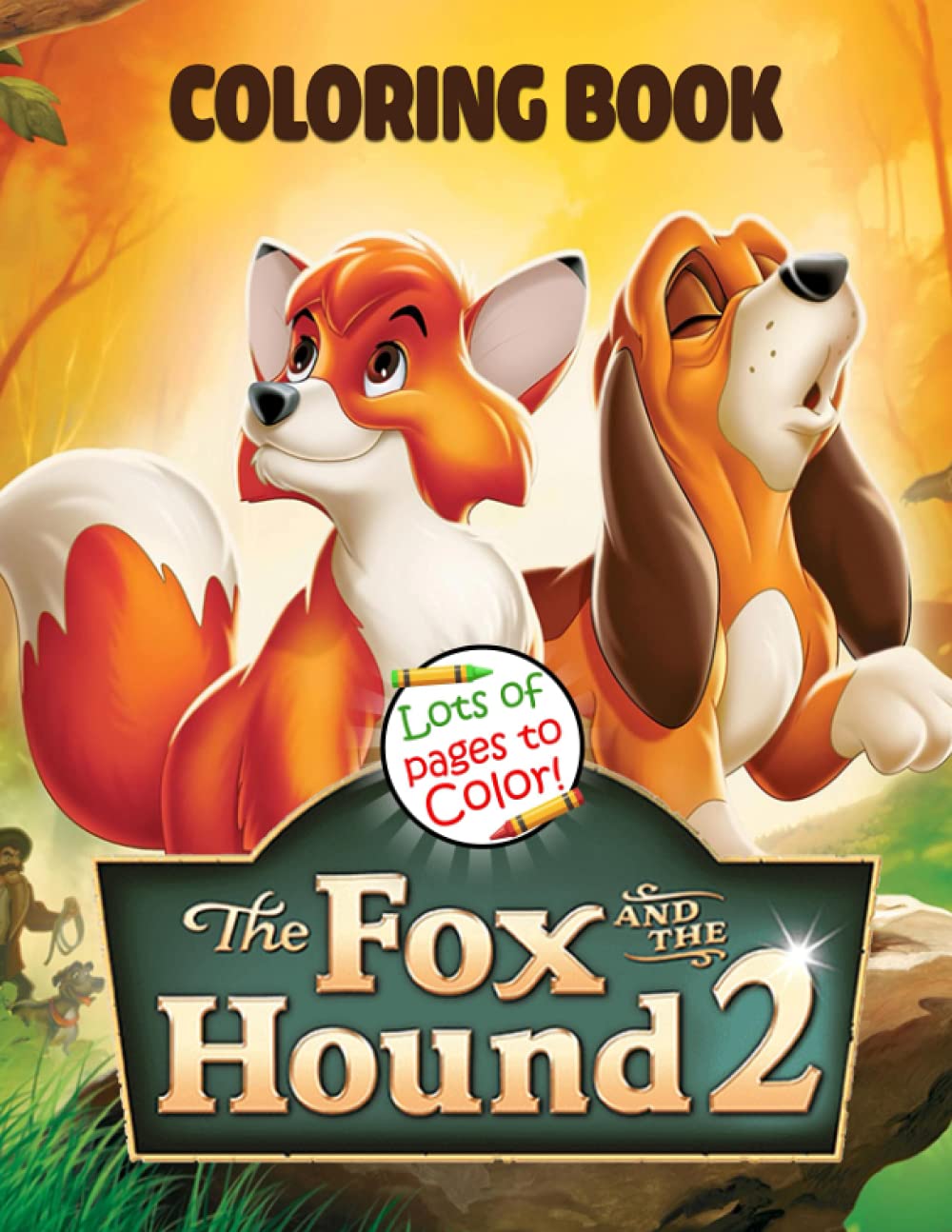 fox and the hound 2 coloring pages