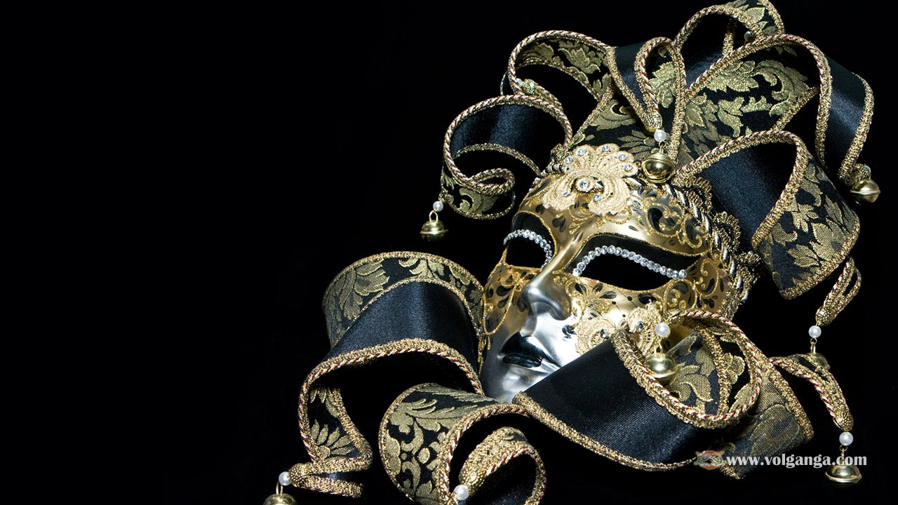 Enigmatic Masquerade Masks (Wallpaper Collection)