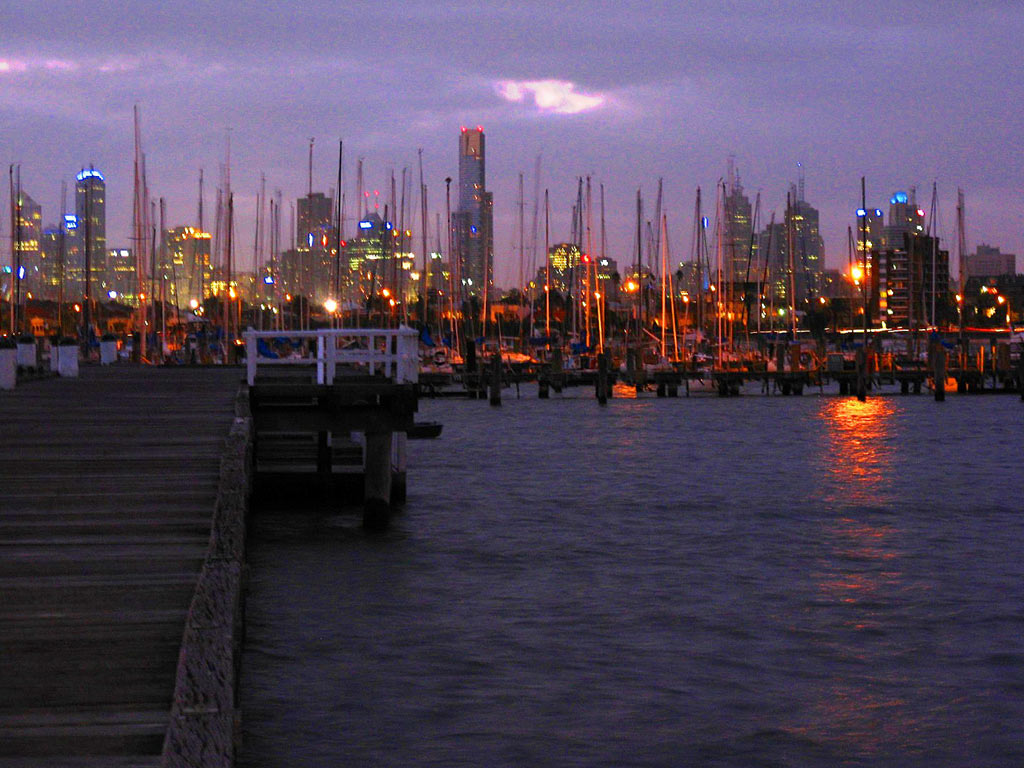 XM Wallpaper Other Landscape Melbourne City From St Kilda Pier