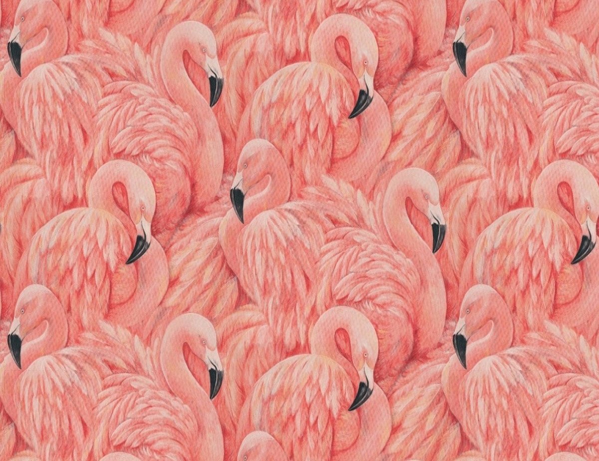 Large Flamingo Wallpaper. The Alley Exchange Alley Exchange, Inc