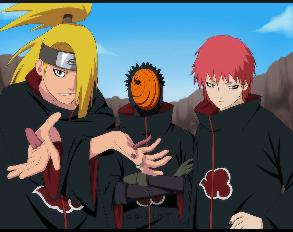 Sasori Et Deidara Akatsuki