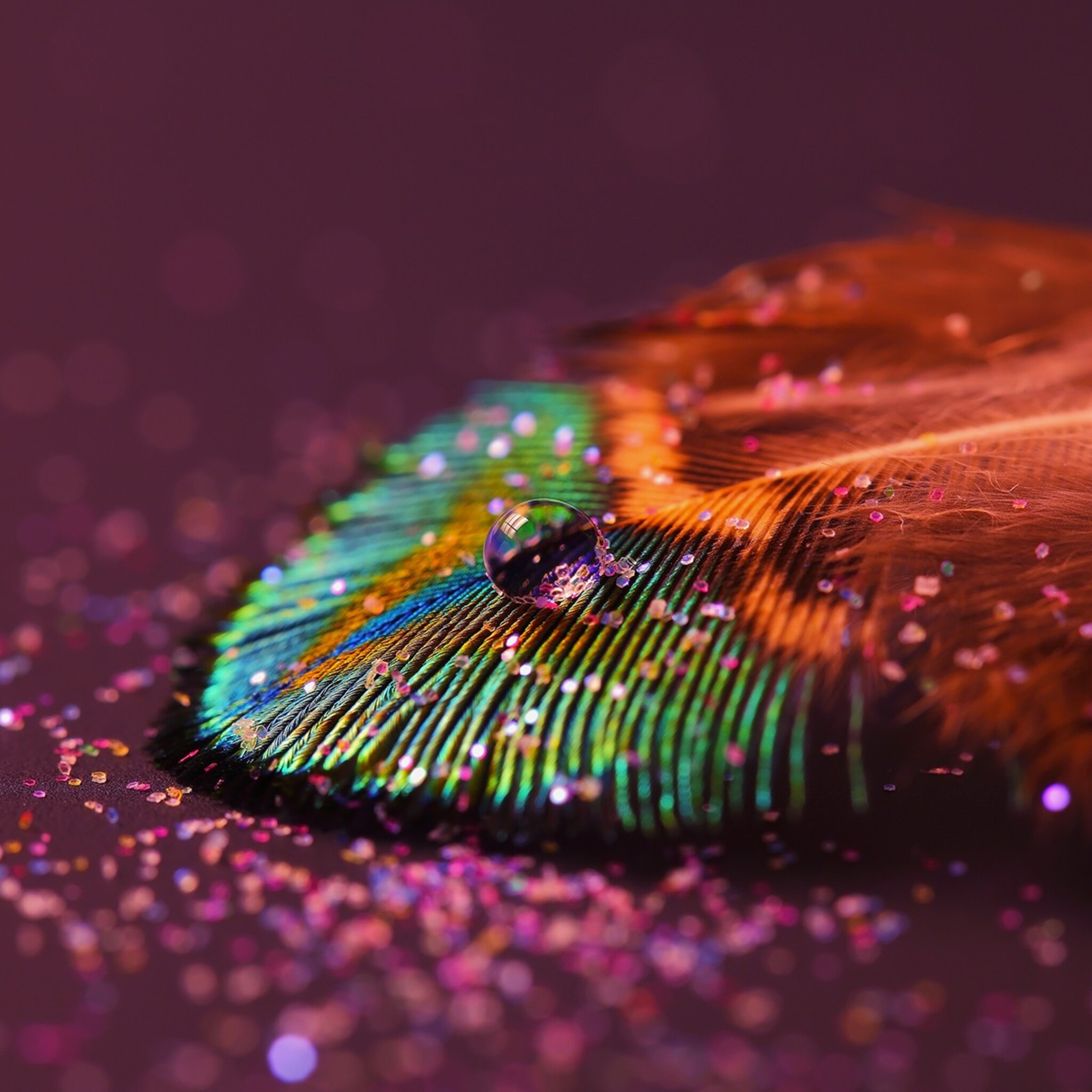 Feather Drop iPad Air HD 4k Wallpaper, Image, Background, Photo and Picture