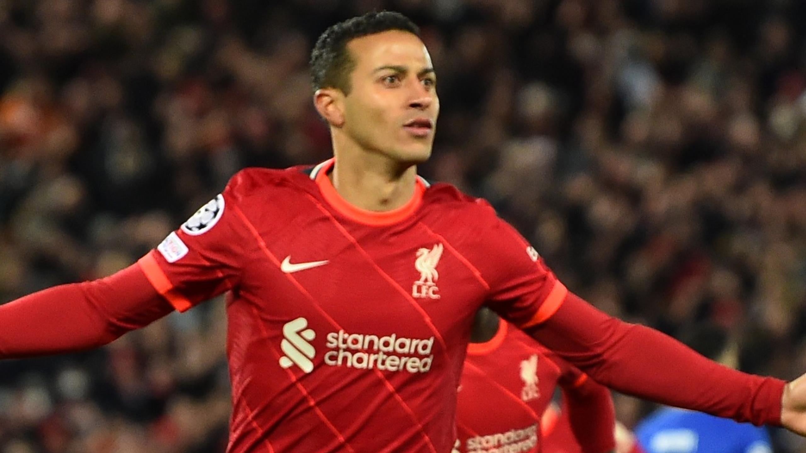 Thiago Alcantara stunner and Mohamed Salah goal helps Liverpool stay perfect in Champions League with Porto win