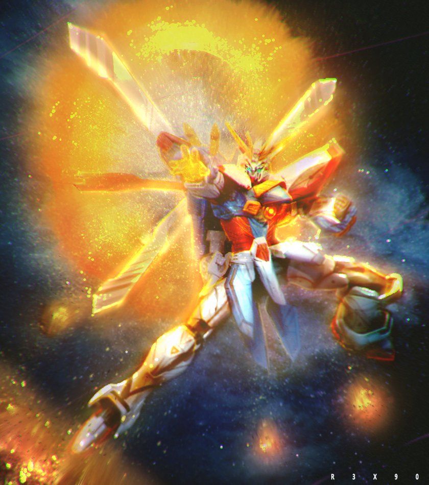 God Gundam (v2). Gundam, Gundam art, Gundam wallpaper
