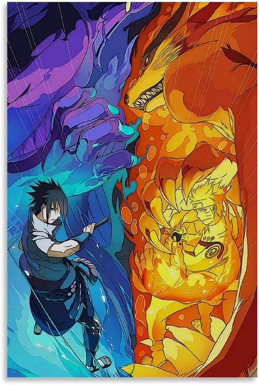 Buy ZZENG Anime Naruto Shippuden Poster Decorative Painting Canvas Wall Art Living Room Posters Bedroom Painting 16x24inch40x60cm Online in Italy. B09BK16RDF