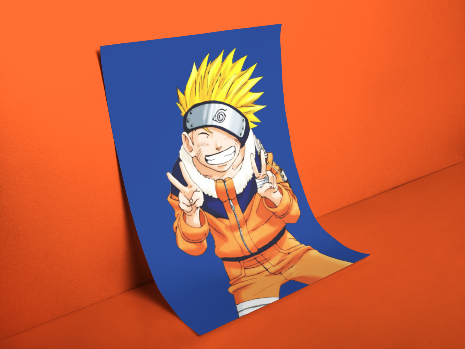 Naruto Shippuden. Poster x 10 Foamboard Backed to Mount Wall