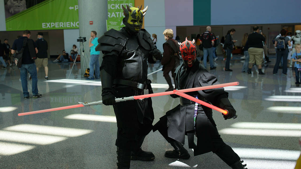 STAR WARS COSPLAY: Cosplay photo from 'Star Wars Celebration' convention New York