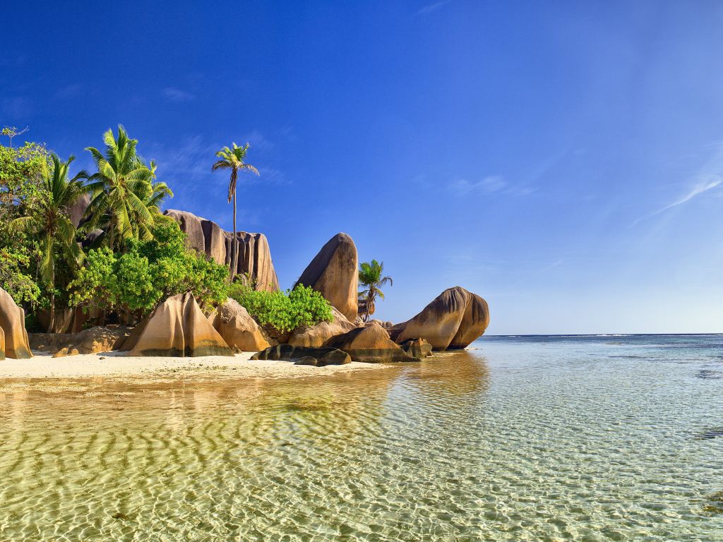 Seychelles 4K wallpaper for your desktop or mobile screen free and easy to download