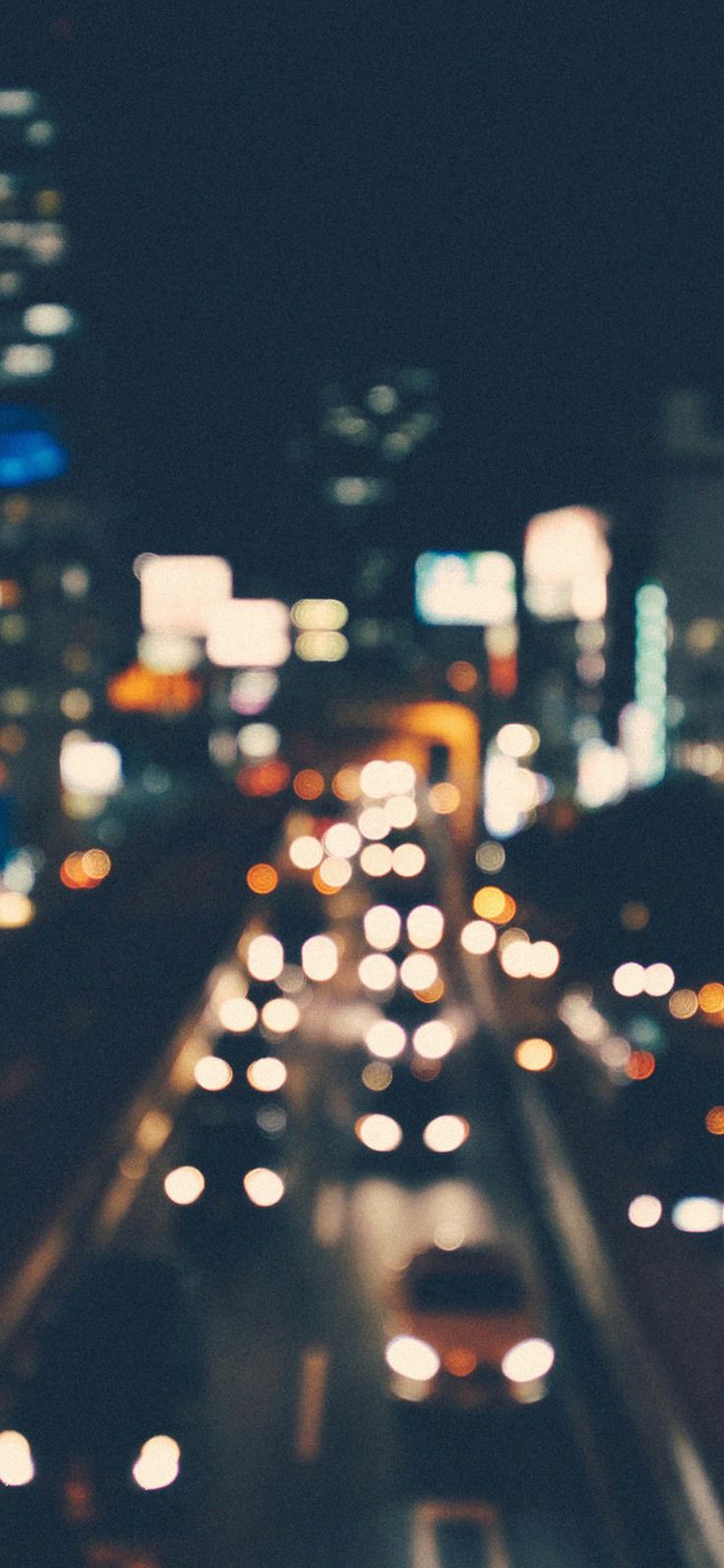 City Bokeh Night Street Nature Via For IPhone X. Reisen, Frankfurt, Ausflug