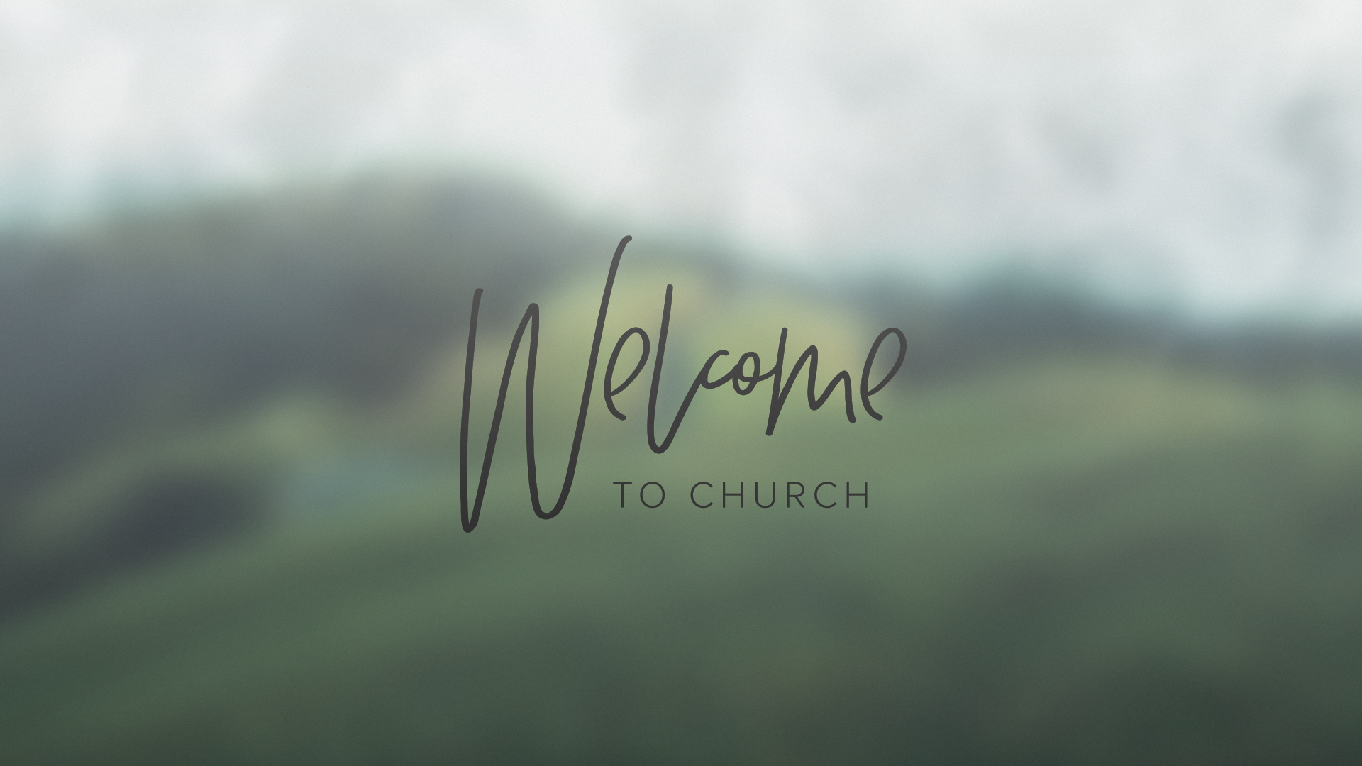 Church Welcome Background Image