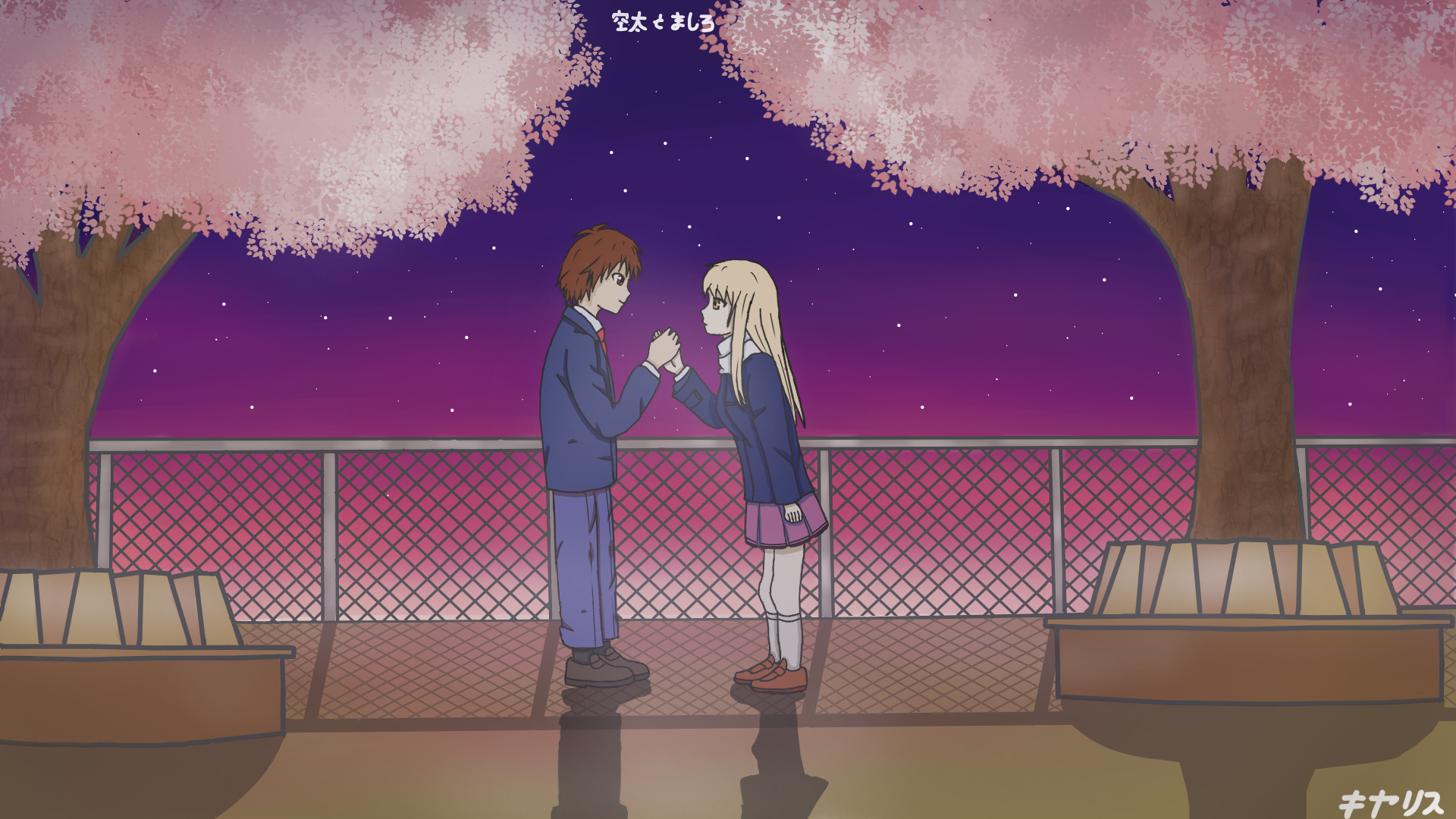Mashiro Shiina Sorata Kanda Wallpaper:1920x1080
