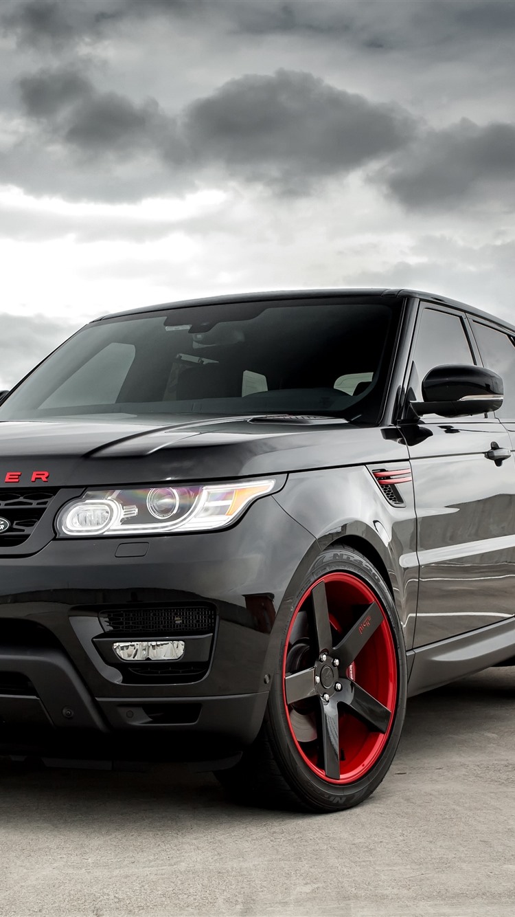 Wallpaper Range Rover black SUV car front view 3840x2160 UHD 4K Picture, Image