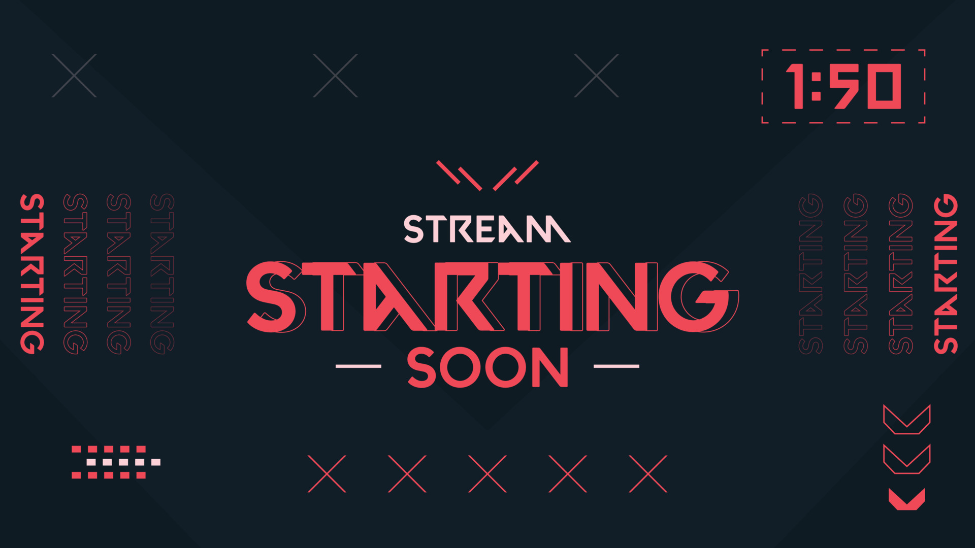 Stream Starting Soon Vector Art, Icon, and Graphics for Free Download