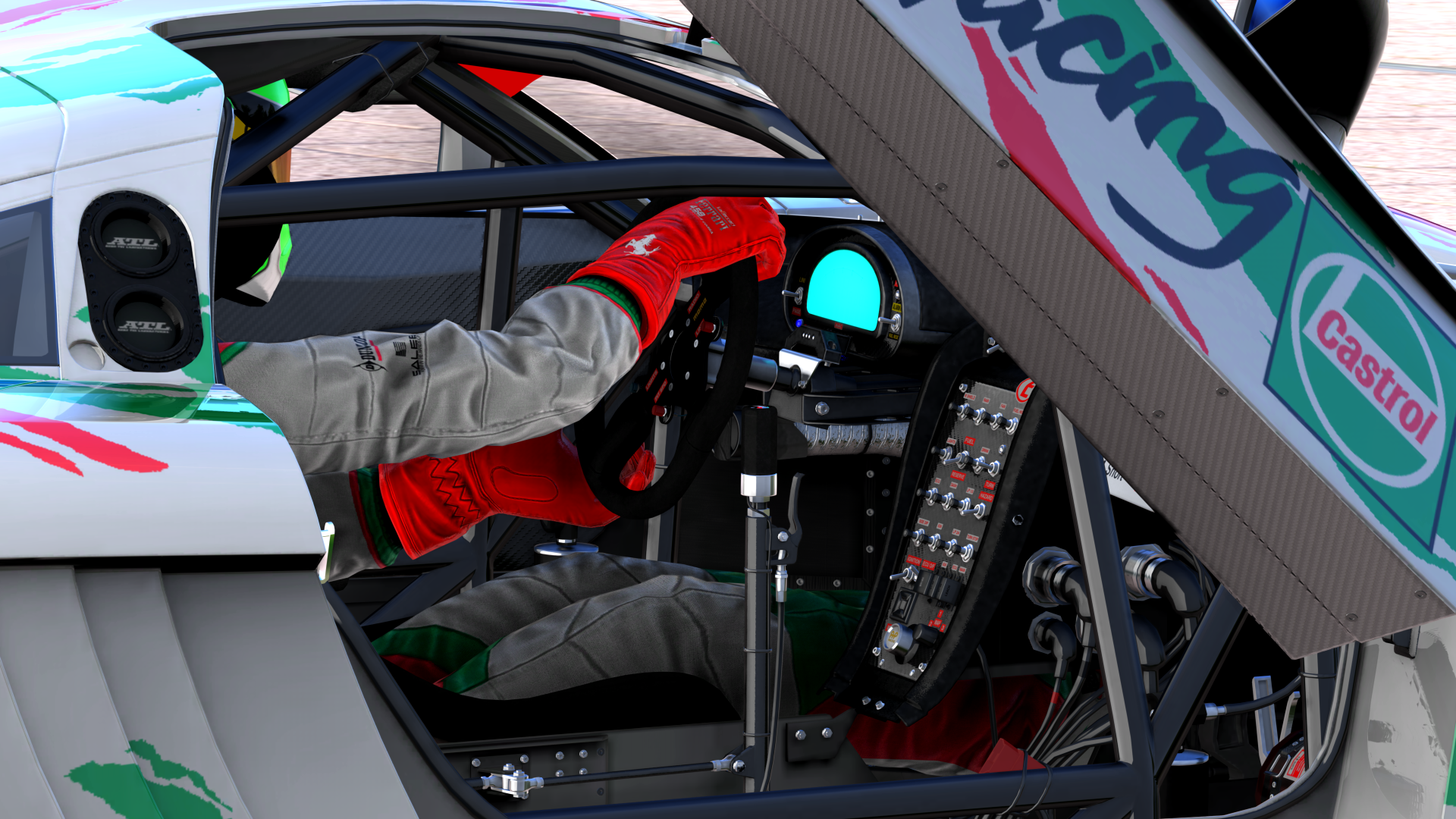 GT2 Saleen Saleen S7 Race Cars Le Mans FiA World Endurance Championship Motorsport Motorsports Histo Wallpaper:1920x1080