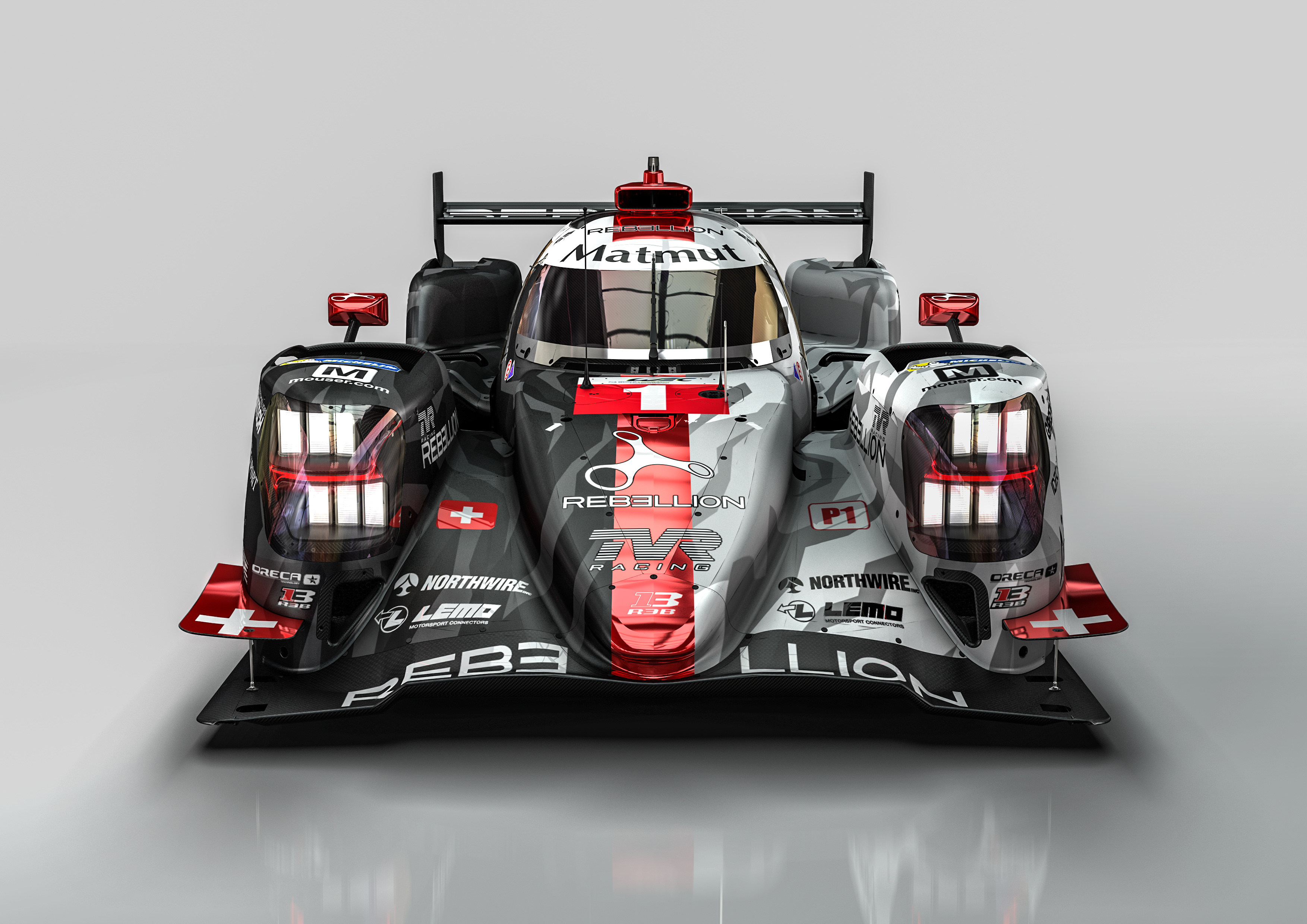 Refreshed livery for Rebellion Racing World Endurance Championsh