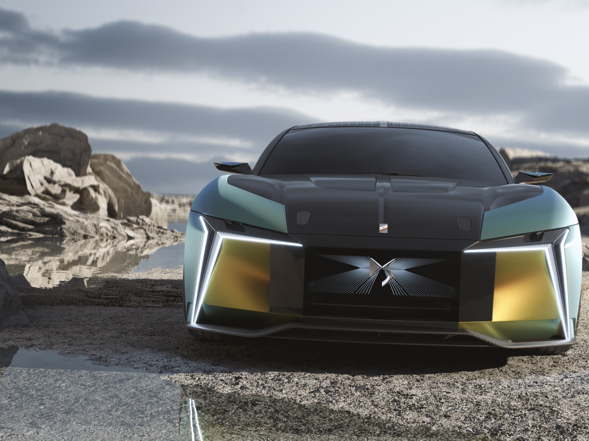 DS E Tense Performance Concept Wallpaper 4K, Formula E Racing Car, Electric Race Cars, Cars