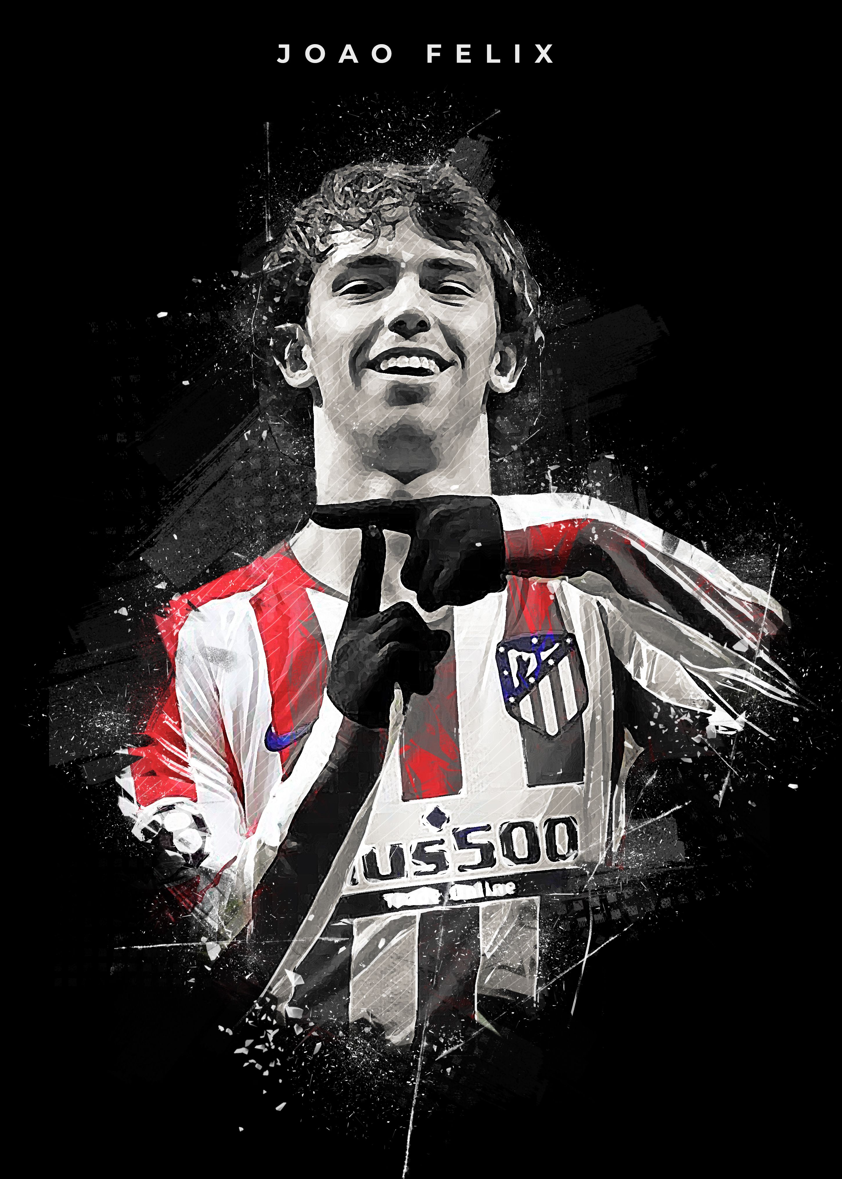 Joao Felix' Poster by Creative Shop. Displate. Usa soccer women, Cristiano ronaldo wallpaper, Soccer girl problems