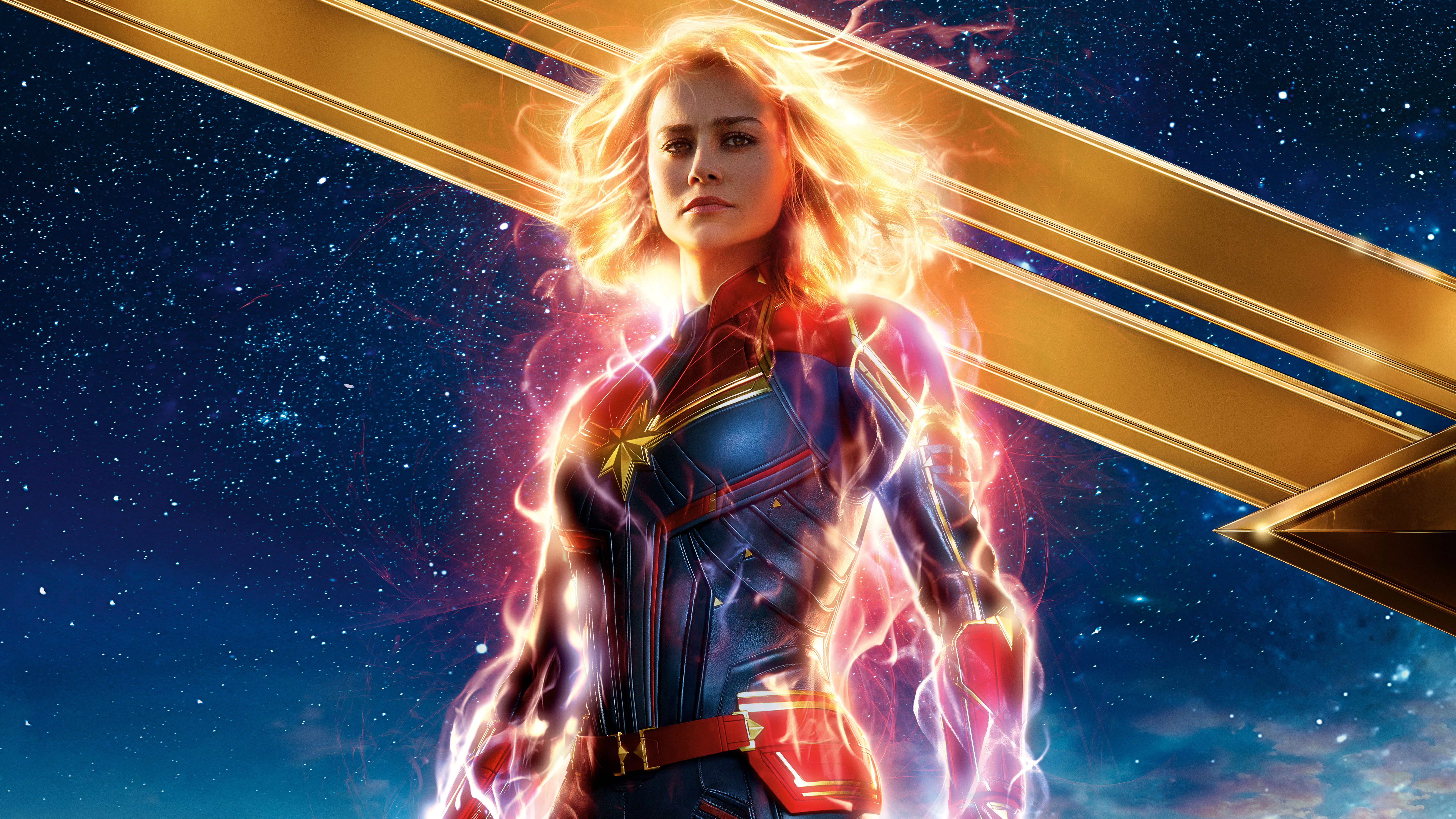 Captain Marvel Wallpaper 8k Ultra HD
