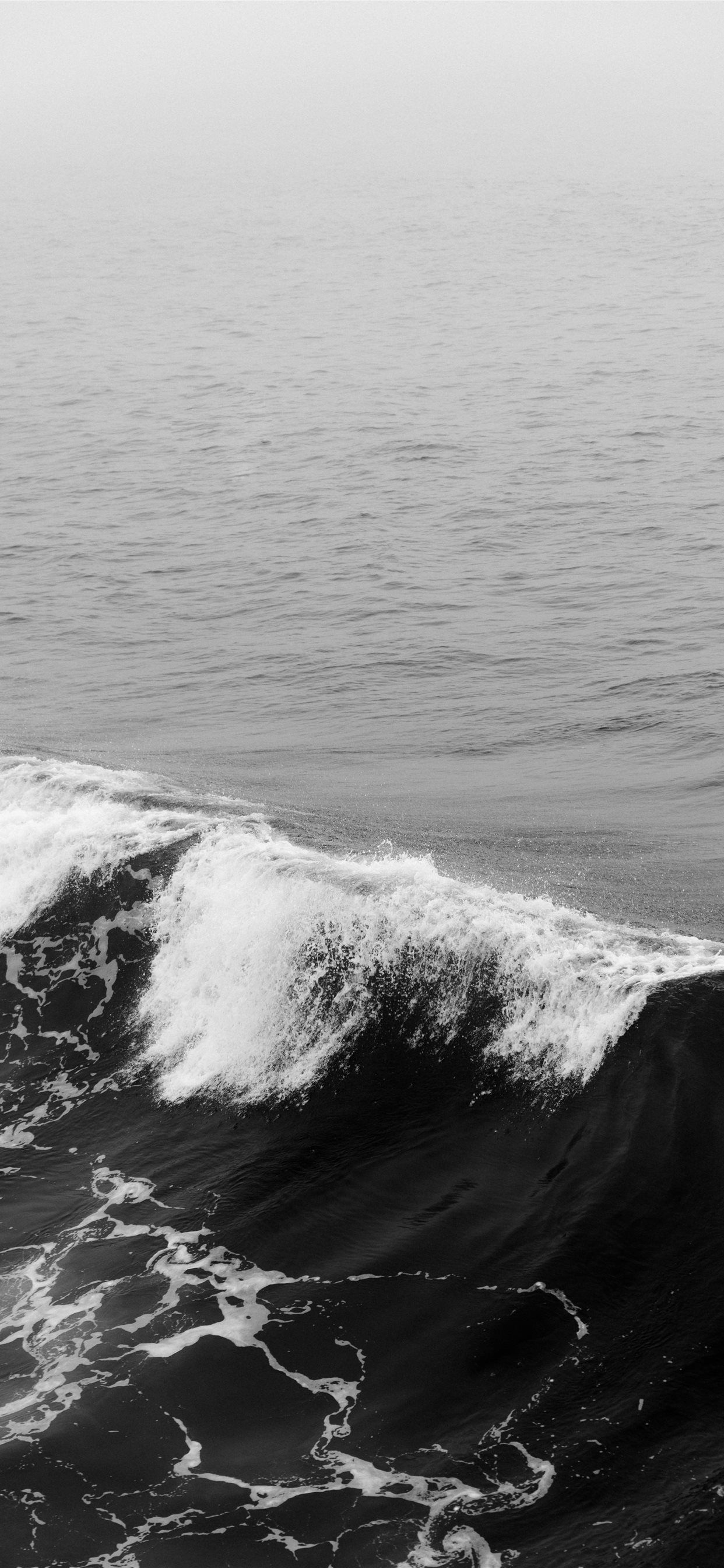 Black and White Wave Wallpaper Free Black and White Wave Background