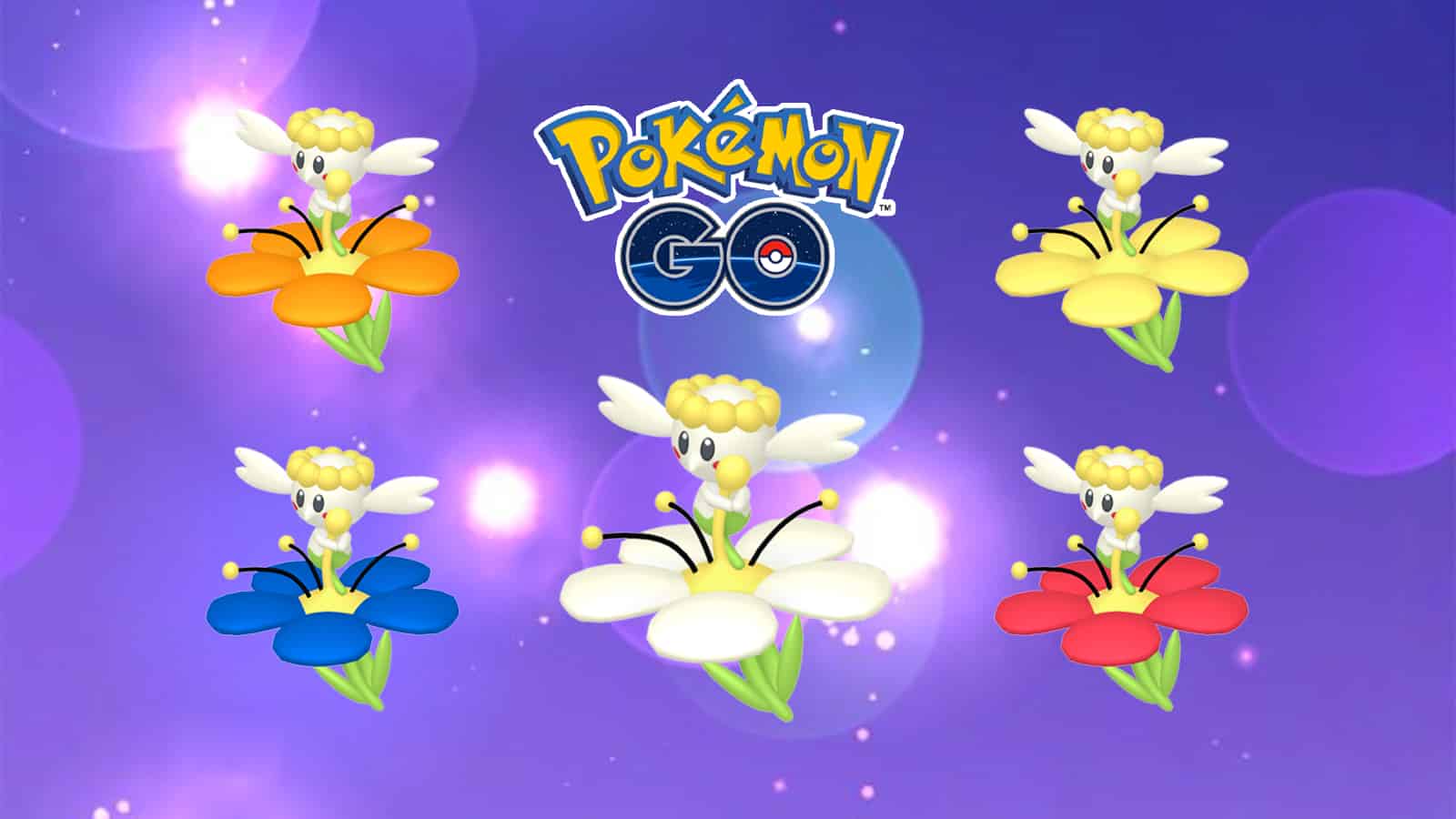 How to get all Flabebe colors in Pokemon Go & can they be Shiny?