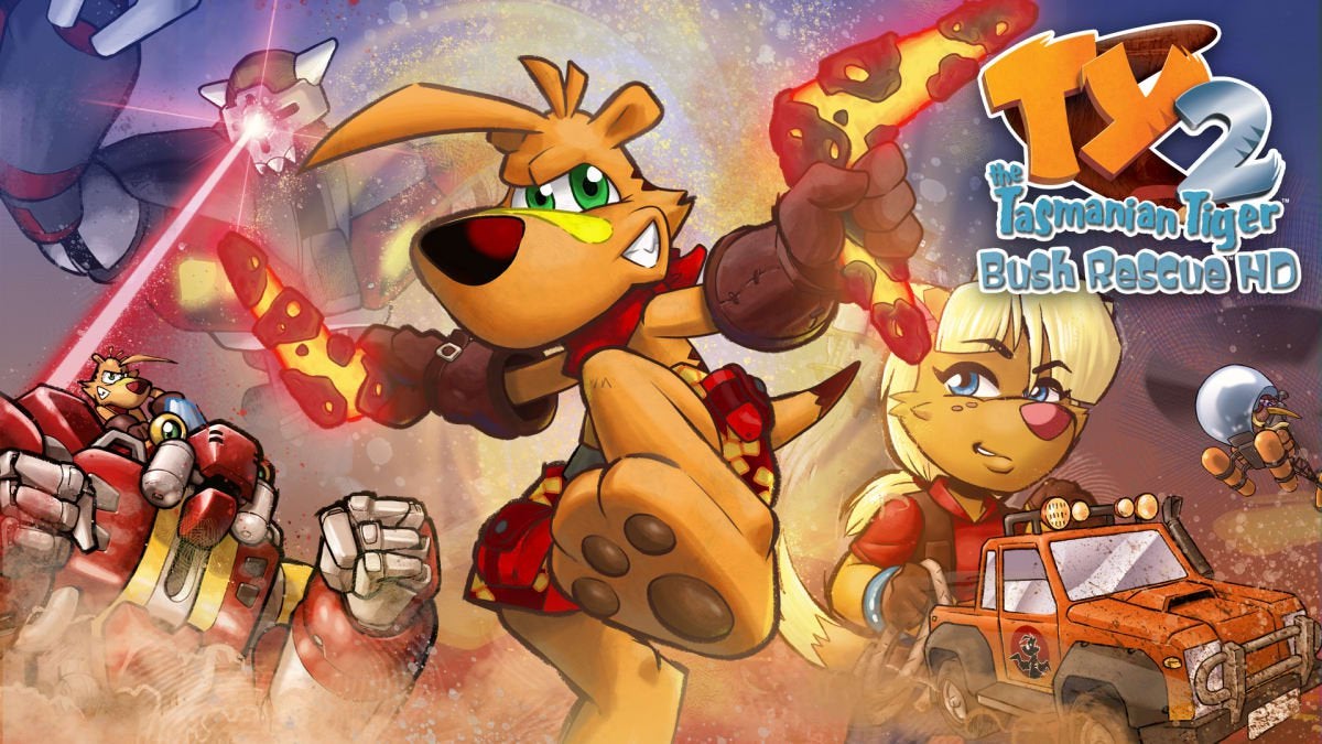 TY the Tasmanian Tiger™ 2: Bush Rescue™ HD is now out for Nintendo Switch!
