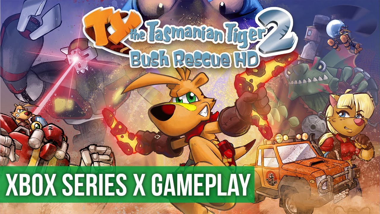 TY the Tasmanian Tiger 2 Bush Rescue HD (Xbox Series X) HD 60FPS
