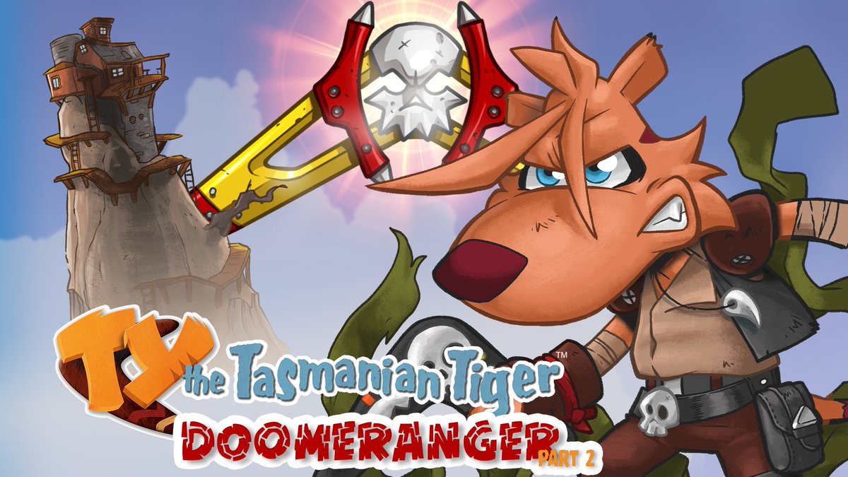 TY the Tasmanian Tiger TY2HD Kickstarter campaign is gaining on unlocking the next Stretch Goal. At $000 all backers will get a digital copy of Steve Stamatiadis' The Doomeranger