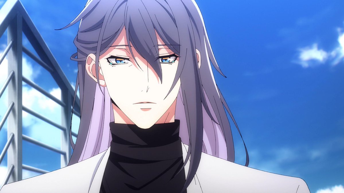 Funimation'd rather see Jakurai smile. [via HYPNOSISMIC -Division Rap Battle- Rhyme Anime]
