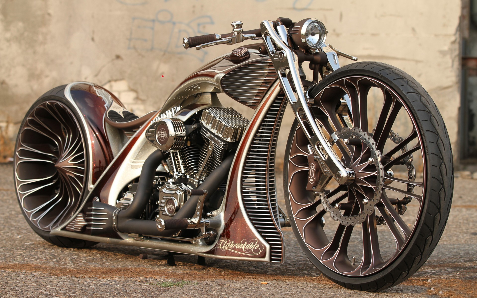 3D Cool Bike Wallpaper 00745