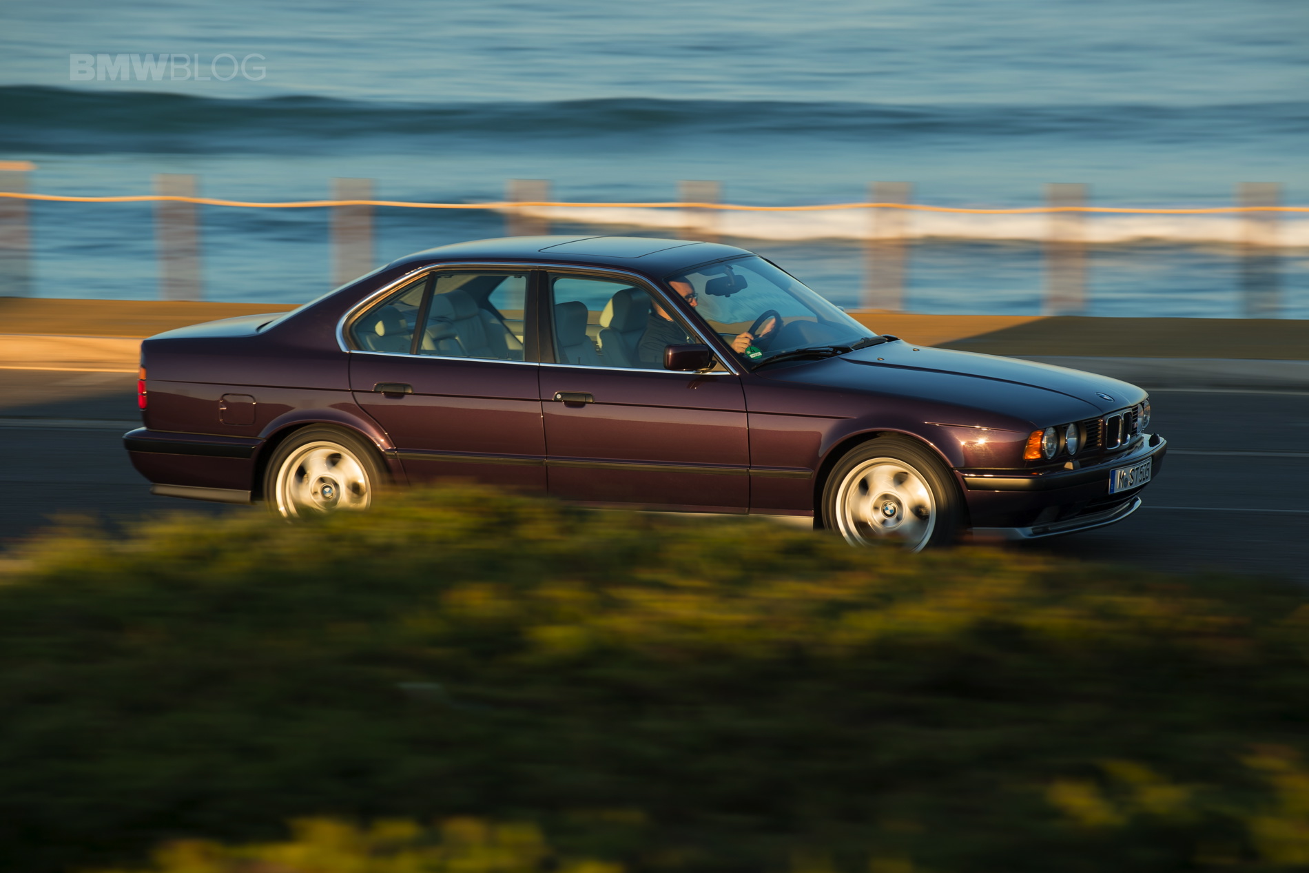 Photoshoot with the BMW E34 M5