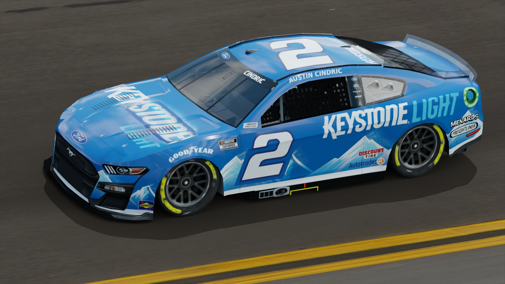 Austin Cindric Keystone Light 2022
