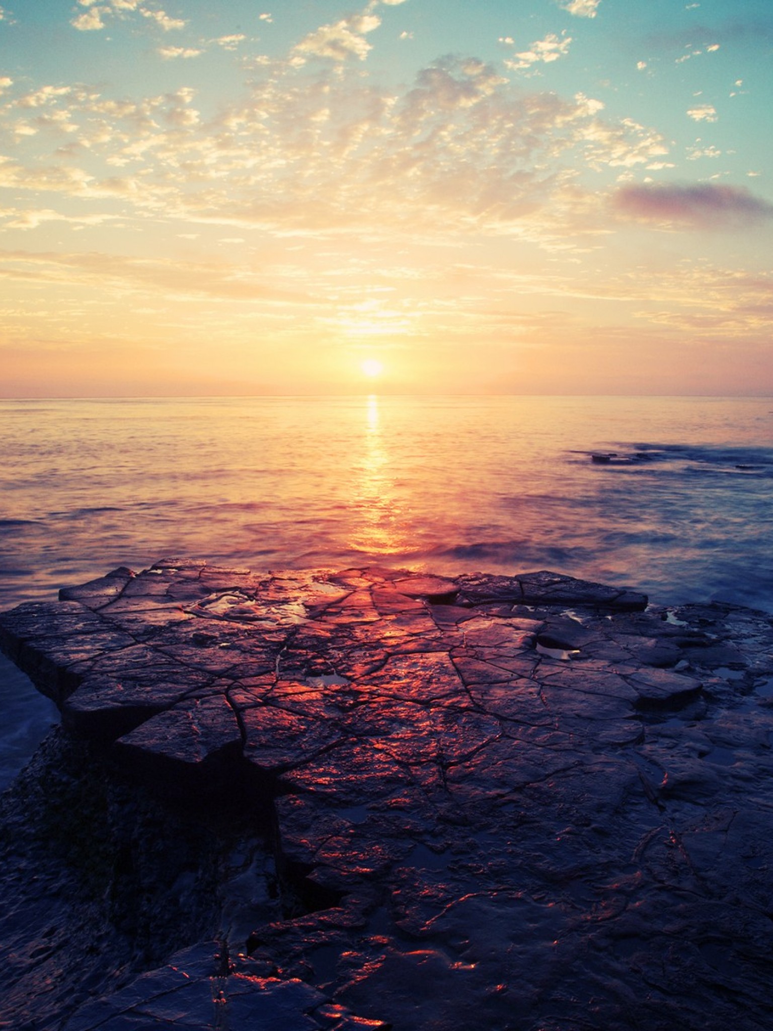Beautiful Sunrise Sunset HD Wallpaper Retina iPad
