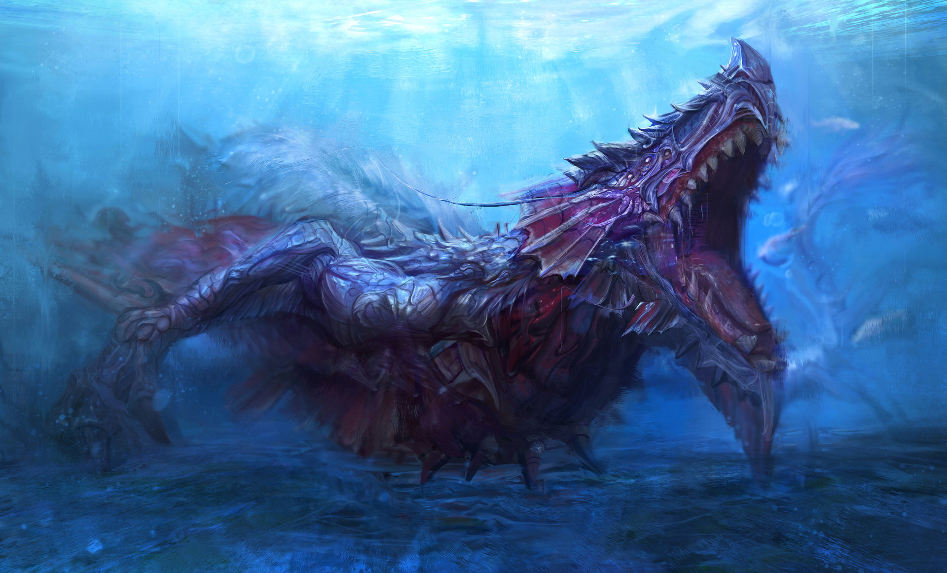 Sea Monster HD Wallpaper and Background
