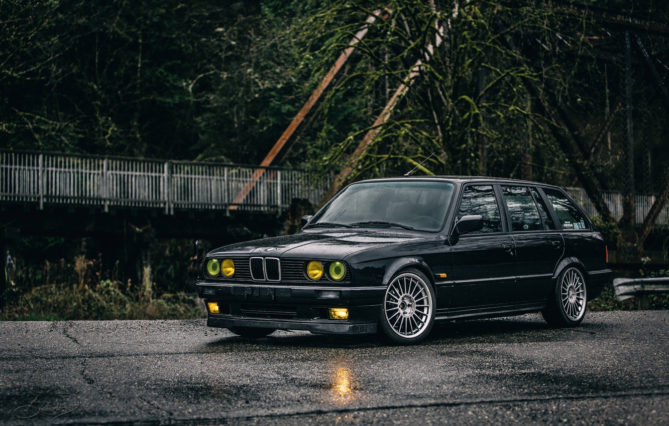 Wallpaper BMW, E30, TOURING image for desktop, section bmw