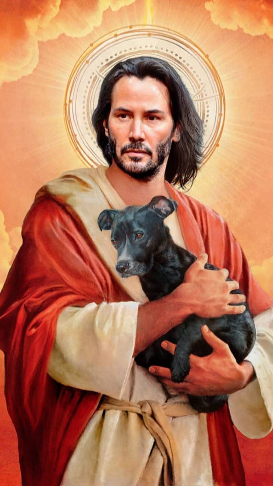 John Wick And Dog IPhone Wallpaper Wallpaper, iPhone Wallpaper