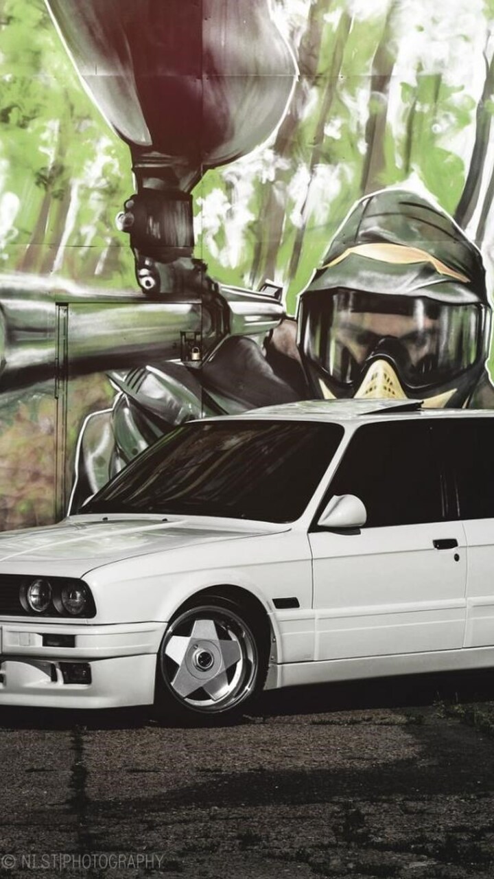 BMW E30 Vintage Moto G, X Xperia Z1, Z3 Compact, Galaxy S3, Note II, Nexus HD 4k Wallpaper, Image, Background, Photo and Picture