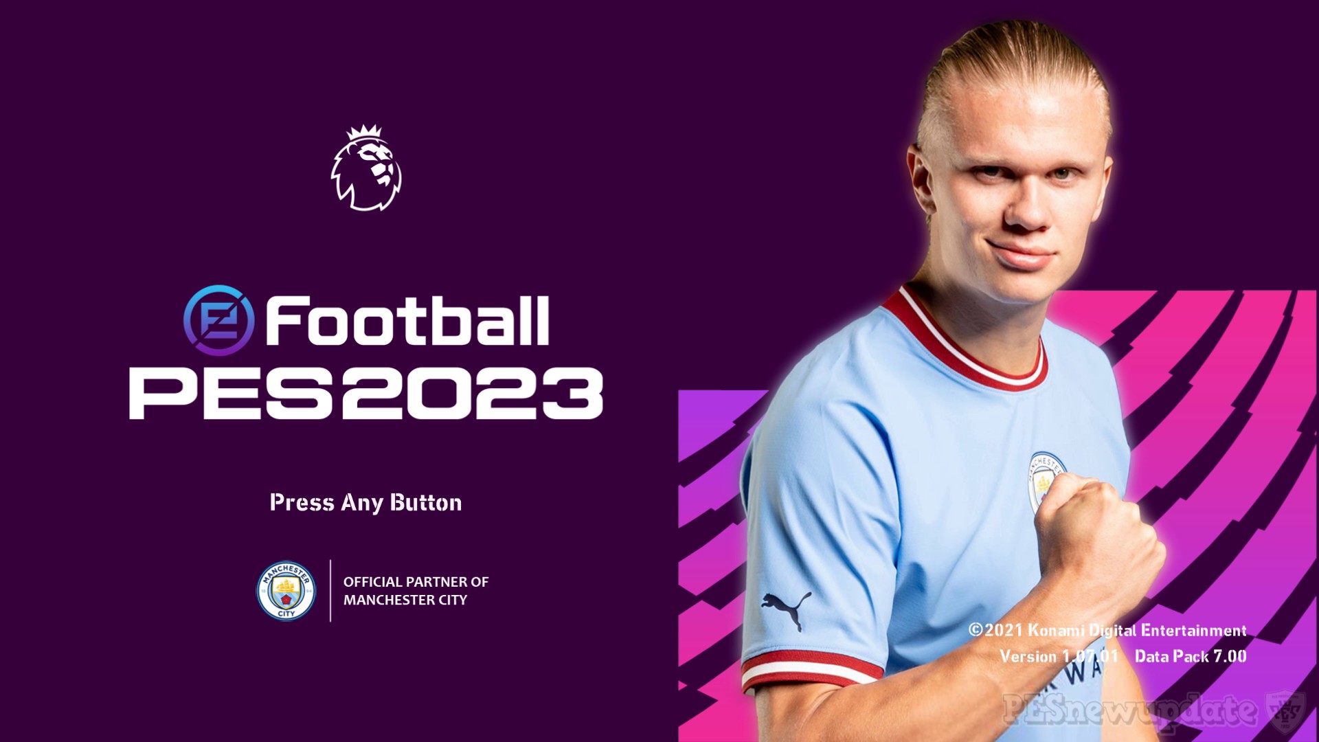 PES 2021 Menu Premier League 2022 2023 V2 By PESNewupdate PESNewupdate.com. Free Download Latest Pro Evolution Soccer Patch & Updates