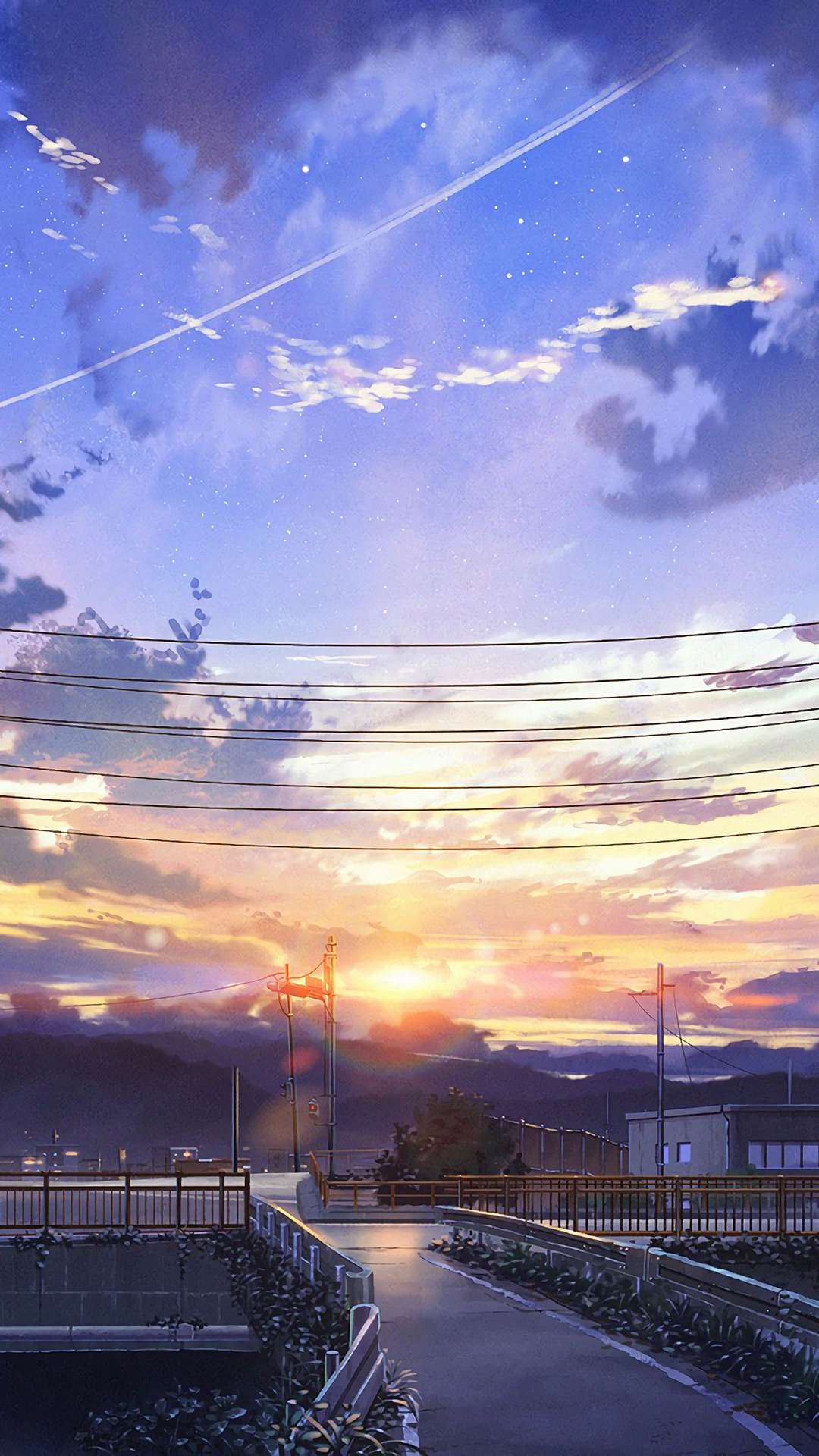 Lovely Anime Sunrise Scenery by DDYYKK on DeviantArt