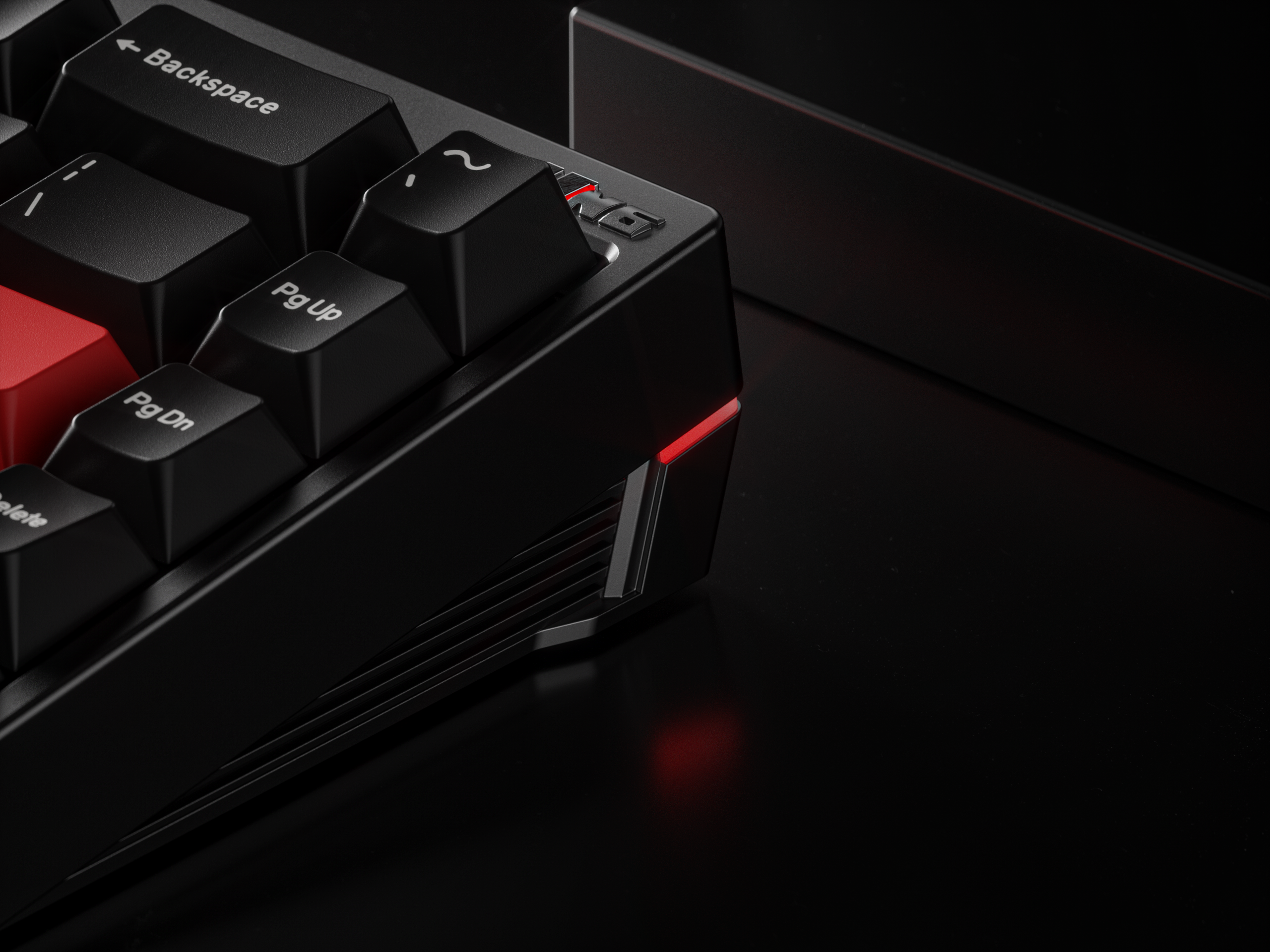 Mechanical Keyboard NesonDesign Keycap CGi 3D Graphics Keyboards Wallpaper:2560x1920